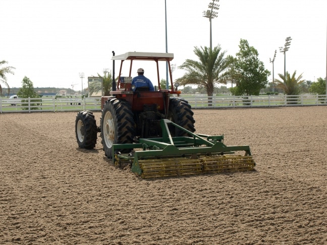 Arena surface maintenance