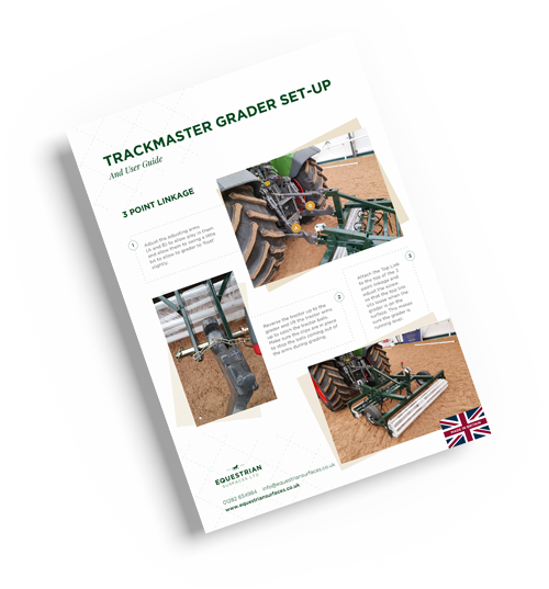 Trackmaster Grader Set-up cover