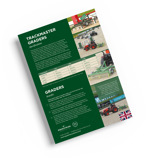 Trackmaster Grader spec and benefits cover