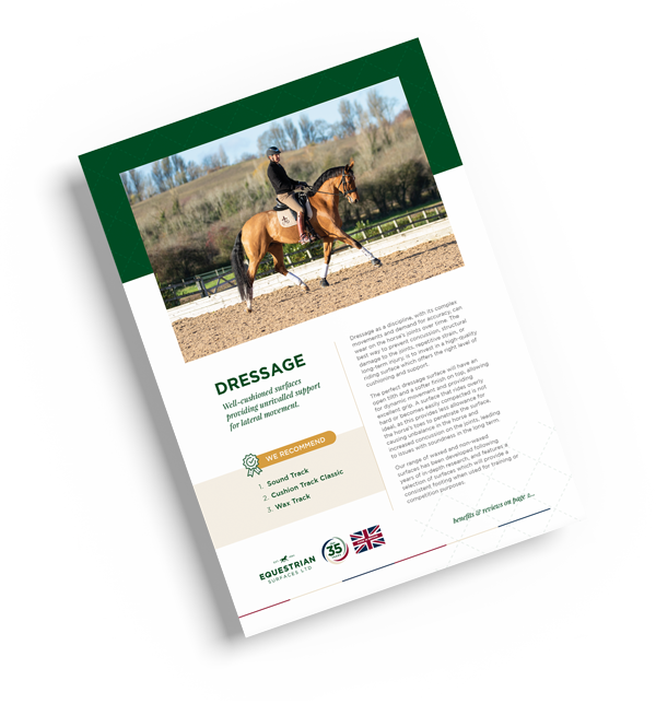 Dressage cover