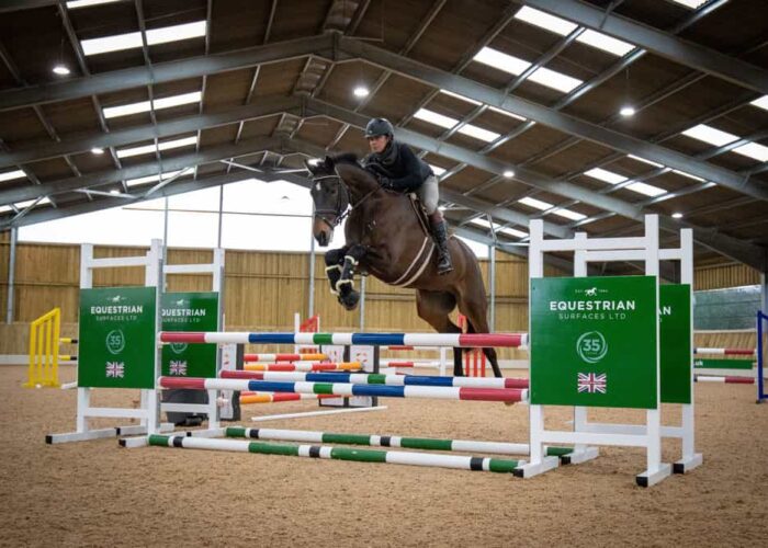 Indoor arena and showjump