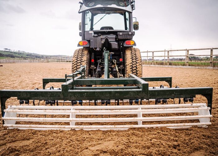 Maintenance trackmaster grader and tractor